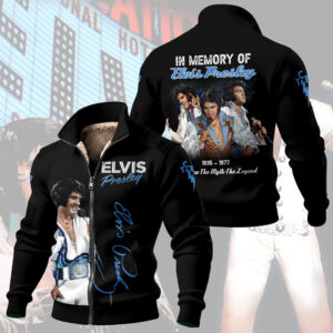 Elvis Presley Thick Knit Fleece Jacket - MAITM14093