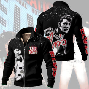 Elvis Presley Thick Knit Fleece Jacket - MAITM14105