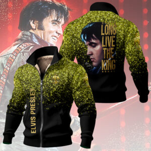 Elvis Presley Thick Knit Fleece Jacket - TMTHU3022