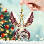 Elvis Presley Custom Shape 2-sided Acrylic Ornament – TMTHU2470