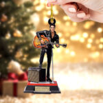 Elvis Presley Custom Shape 2-sided Acrylic Ornament – TMTHU2472