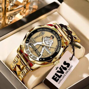 Elvis Presley Alloy Luxury Quartz Watch - TANTN19113