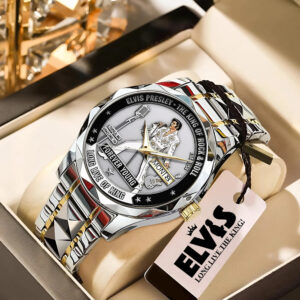 Elvis Presley Alloy Luxury Quartz Watch - TANTN19115