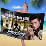 Elvis Presley Rectangle Beach Towel – TMTHU2780