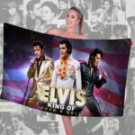 Elvis Presley Rectangle Beach Towel – TMTHU2933