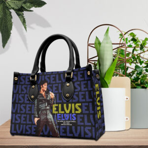 Elvis Presley Leather HandBag - TMTHU2644