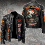 Elvis Presley Motorcycle Leather Jacket – TMTHU3006