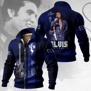 Elvis Presley Thick Knit Fleece Jacket - HOATT15169
