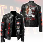 Elvis Presley Motorcycle Leather Jacket – HOATT15379
