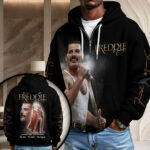 Freddie Mercury 3D Unisex Waffle Hoodie – MAITM14169