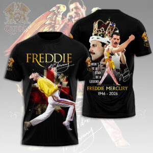 Freddie Mercury 80th Anniversary 3D Apparel - HOATT15256