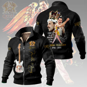 Freddie Mercury 80th Anniversary  Thick Knit Fleece Jacket - HOATT15260