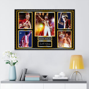 Freddie Mercury Rectangle Canvas With Inner Frame - HOATT15245