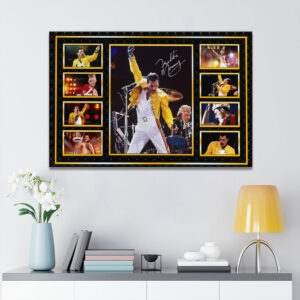 Freddie Mercury Rectangle Canvas With Inner Frame - HOATT15253