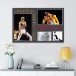 Freddie Mercury Rectangle Canvas With Inner Frame – MAITM9593