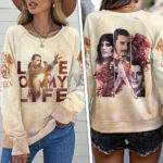 Freddie Mercury Round Neck Raglan Sleeve Sweatshirt – MAITM14172