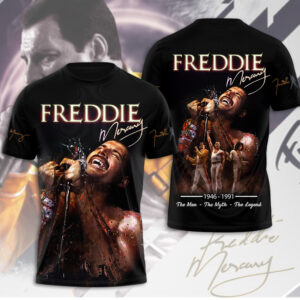 Freddie Mercury 3D Apparel - MAITM11418