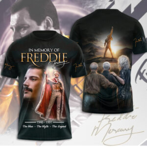 Freddie Mercury 3D Apparel - MAITM14137