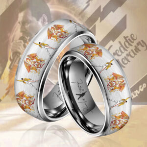 Freddie Mercury x Queen Band Custom Alloy Ring - MAITM11969