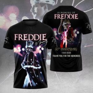 Freddie Mercury 80th Anniversary 3D Apparel - HOATT15243
