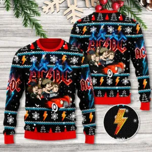 AC/DC Ugly Sweater - GNENEW809