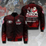 Georgia Bulldogs Football 2025 SEC Champions 3D Bomber Jacket – HOATT15143
