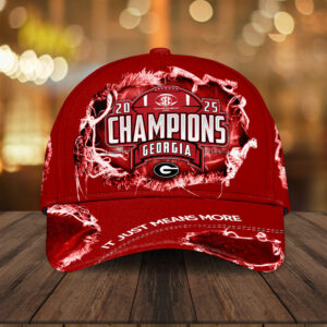 Georgia Bulldogs Football 2025 SEC Champions Classic Cap - HOATT14979