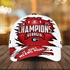 Georgia Bulldogs Football 2025 SEC Champions Classic Cap - MAITM14001