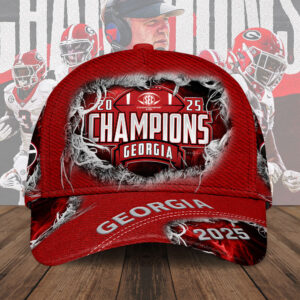 Georgia Bulldogs Football 2025 SEC Champions Classic Cap - TMTHU2504