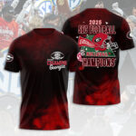 Georgia Bulldogs Football 2025 SEC Champions 3D Apparel – HOATT14986