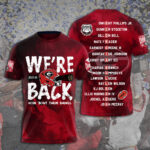 Georgia Bulldogs Football 2025 SEC Football Champions 3D Apparel – TANTN19282