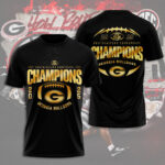 Georgia Bulldogs Football 2025 SEC Champions 3D Apparel – TMTHU2505