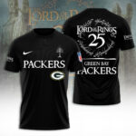 Green Bay Packers x The Lord of The Rings 25 Years 3D Apparel – TANTN19564