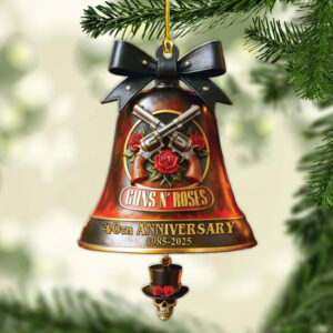 Guns N' Roses 40th Anniversary Custom Shape 2-sided Acrylic Ornament – MAITM14052