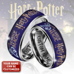 Personalized Harry Potter 25th Anniversary 2026 Custom Alloy Ring – TANTN19664