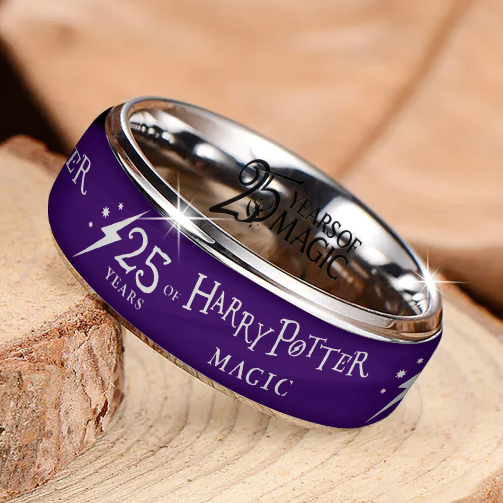 Harry Potter 25th Anniversary 2026 Custom Alloy Ring TANTN19708