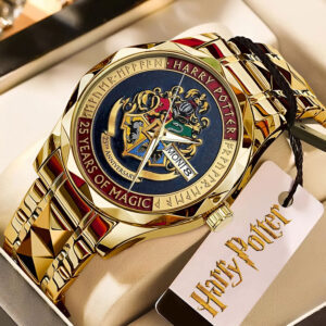 Harry Potter 25th Anniversary Alloy Luxury Quartz Watch - TMTHU2845