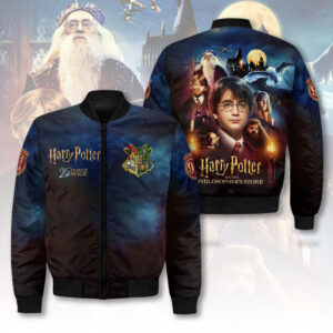 Harry Potter 25th Anniversary 3D Bomber Jacket - HOATT15227
