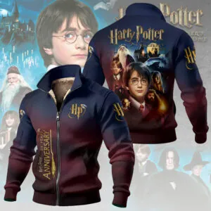 Harry Potter 25th Anniversary Thick Knit Fleece Jacket - TMTHU2740
