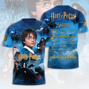 Harry Potter 25th Anniversary 3D Apparel - HOATT15200