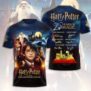 Harry Potter 25th Anniversary 3D Apparel - HOATT15212