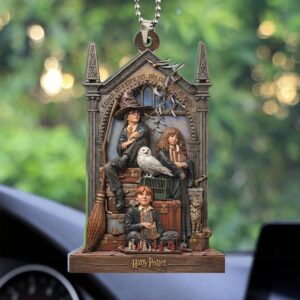 Harry Potter Custom shape 2-sided Acrylic Car Ornament - HOATT15317