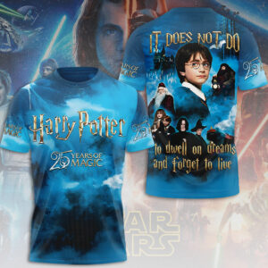 Harry Potter 25th Anniversary 3D Apparel - TMTHU2809