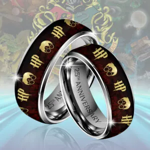 Harry Potter 25th Anniversary Custom Alloy Ring - TMTHU2759
