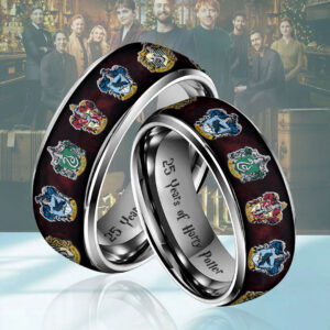 Harry Potter 25th Anniversary Custom Alloy Ring - TMTHU2782