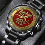 Harry Potter 25th Anniversary Black Stainless Steel Watch – TMTHU2726