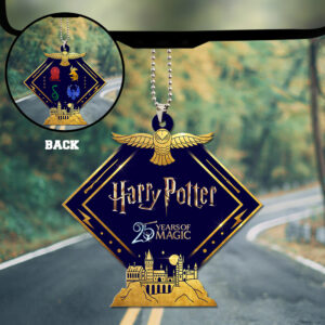 Harry Potter 25th Anniversary Custom shape 2-sided Acrylic Car Ornament - GNE4771