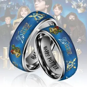 Harry Potter 25th Anniversary Custom Alloy Ring - HOATT15296