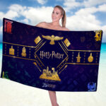 Harry Potter 25th Anniversary 2026 Rectangle Beach Towel – TANTN19474