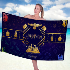 Harry Potter 25th Anniversary 2026 Rectangle Beach Towel - TANTN19474